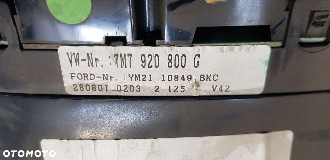 SHARAN MK I LIFT  1.9 TDI LICZNIK 7M7920800G - 4