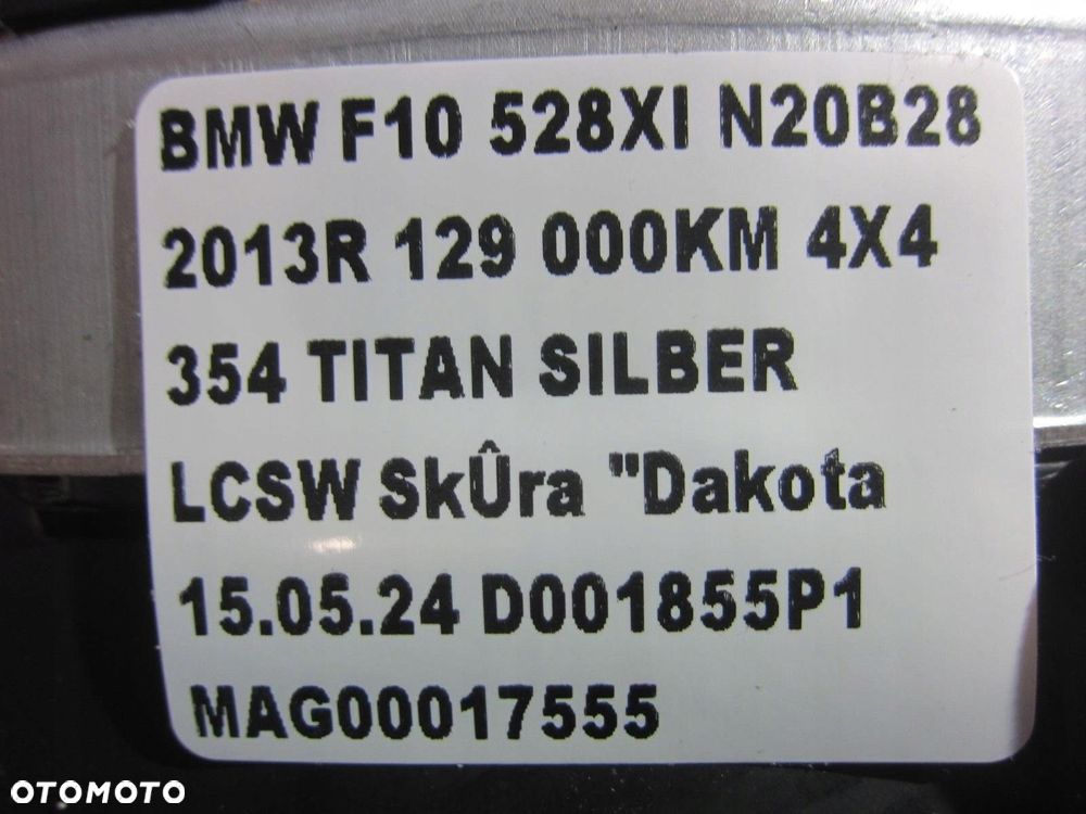 BMW F10 F07 PODUSZKA KIEROWCY AIRBAG W KIEROWNICE 6783826 USA 32306783826 - 11