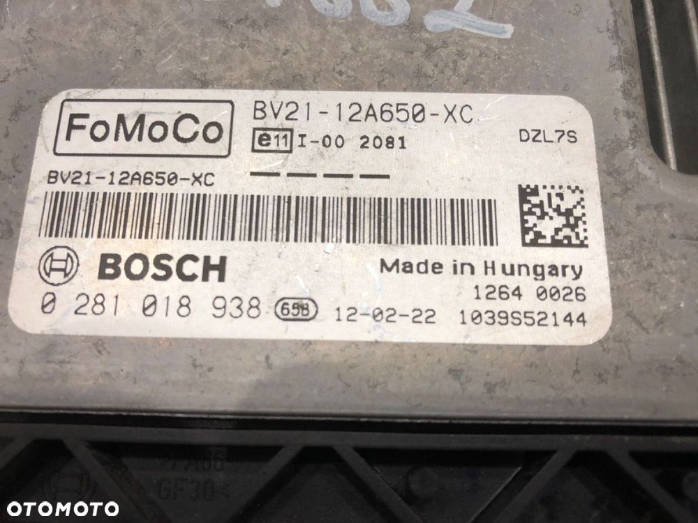 KOMPUTER SILNIKA  FORD FIESTA VI (CB1, CCN) 2008 - 2022 1.6 TDCi 70 kW [95 KM] olej napędowy 2010 - - 4