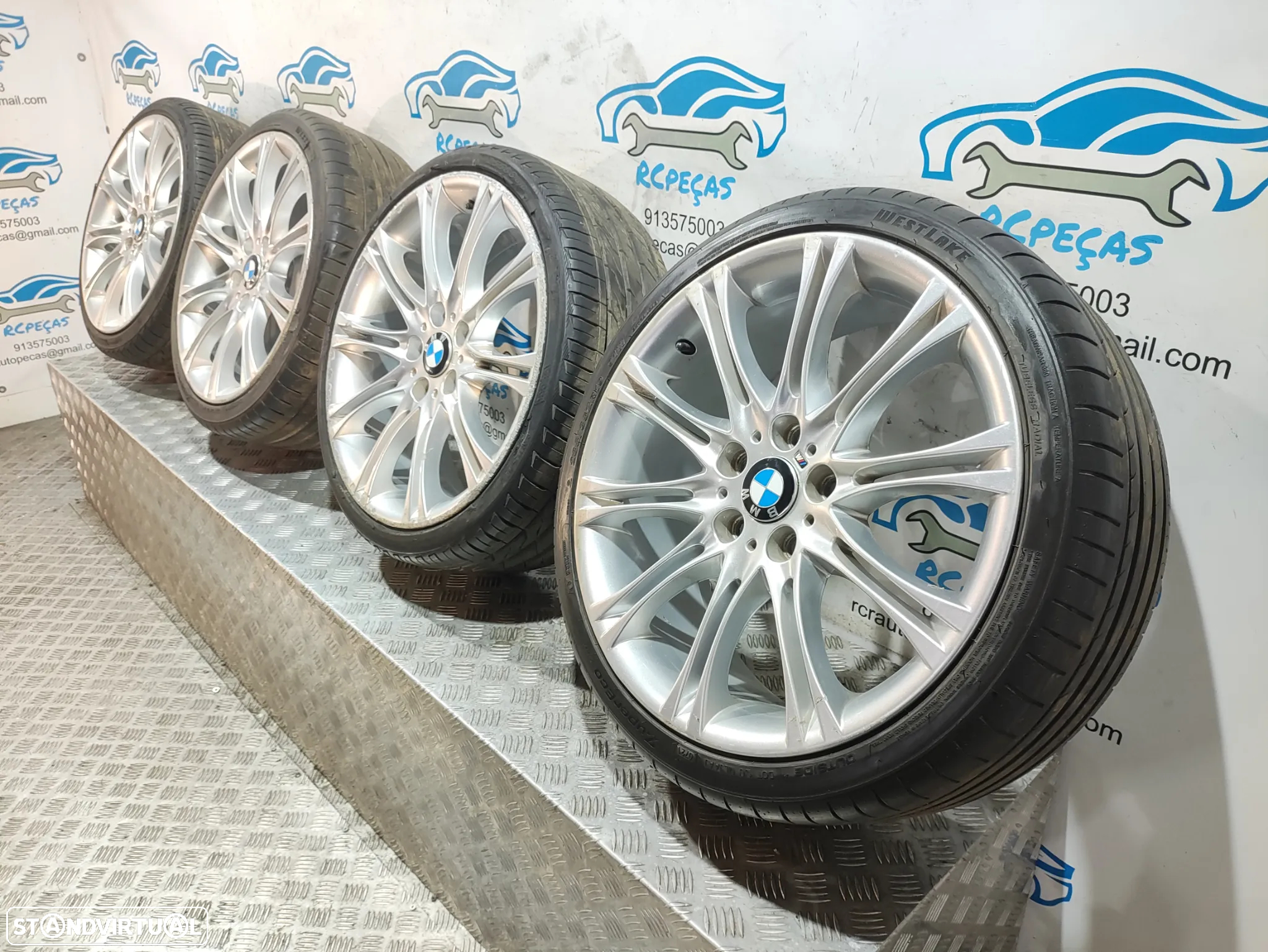 Conjunto Jantes 19 BMW Serie 3 E90 E91 E92 E93 8J ET47 5x120 - 10