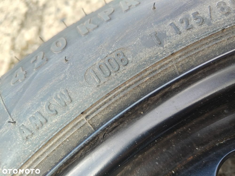 MERCEDES W204 w212 17 cali Koło Dojazdowe DOJAZDÓWKA 3.5 17 et20 - 7