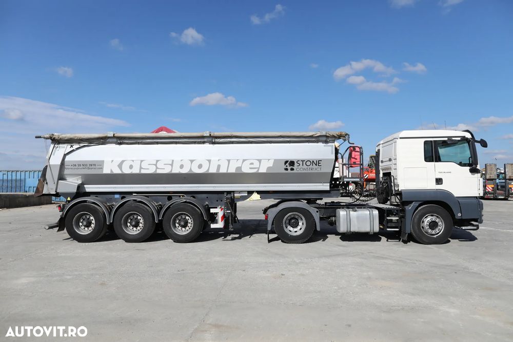 MAN TGS 18.440 4x2 BLS-TS + Semiremorcă Kässbohrer DL 3 basculabilă - 6