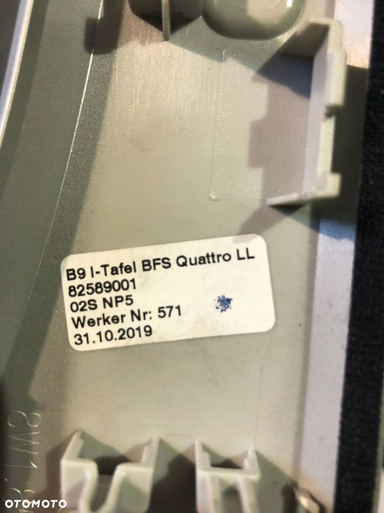 DEKORY WNĘTRZA AUDI A4 B9 AVANT SZARE ZWYKŁE - 12