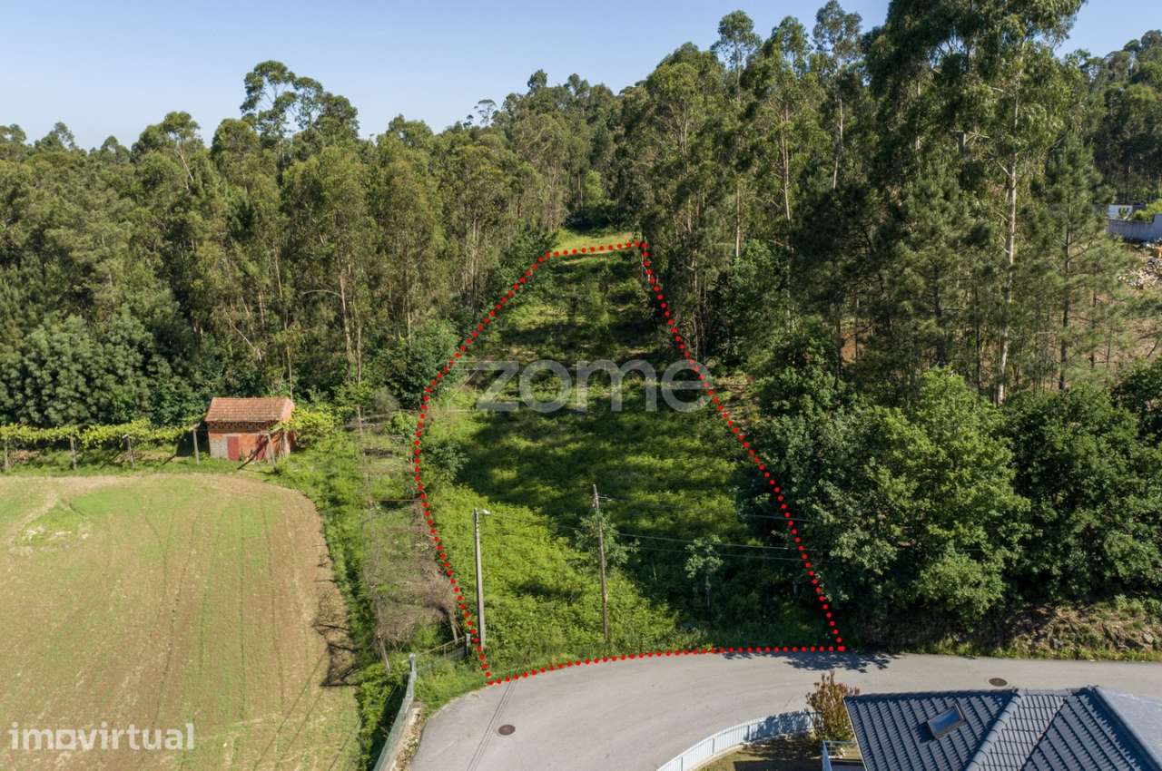 Terreno urbanizável em Caldas de São Jorge - Santa Maria da Feira