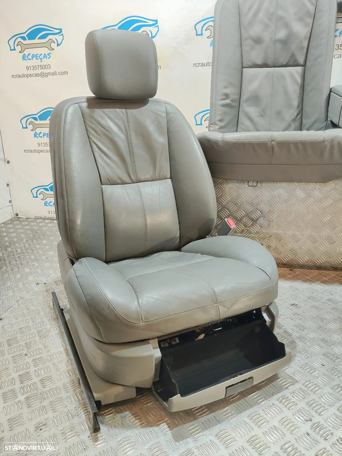 Conjunto Bancos em Pele Elétricos Mercedes Class S W221 - 16