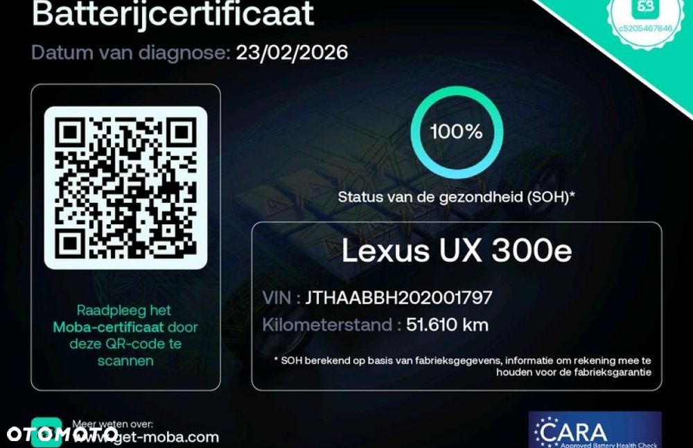 Lexus UX 300e 54.3 kWh Prestige 2WD - 26