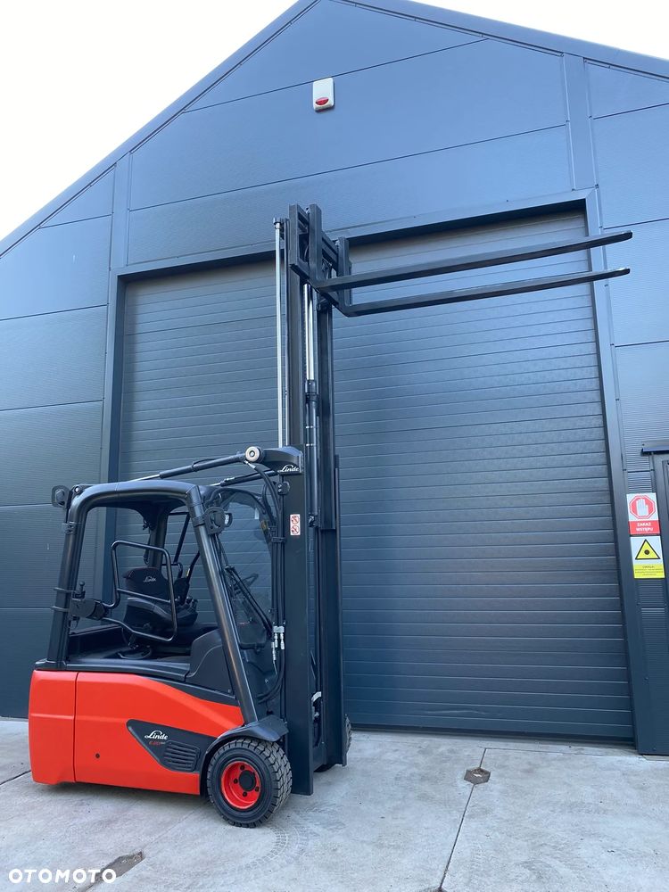Linde E20L DUPLEX  przesuw zintegrowany, NOWE opony - 25
