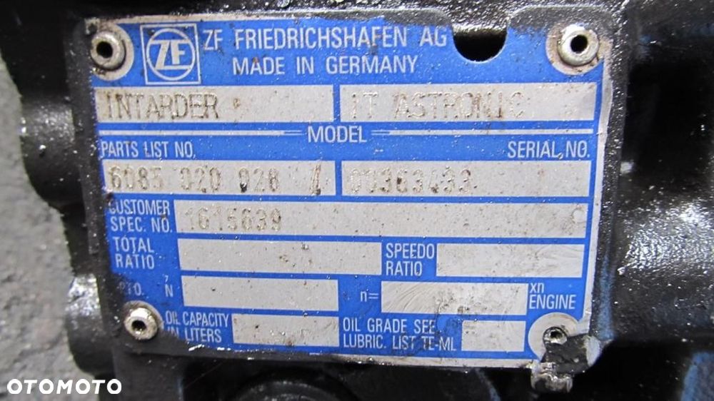 MAN DAF OBUDOWA RETARDERA ZF 12 AS RETARDER - 3