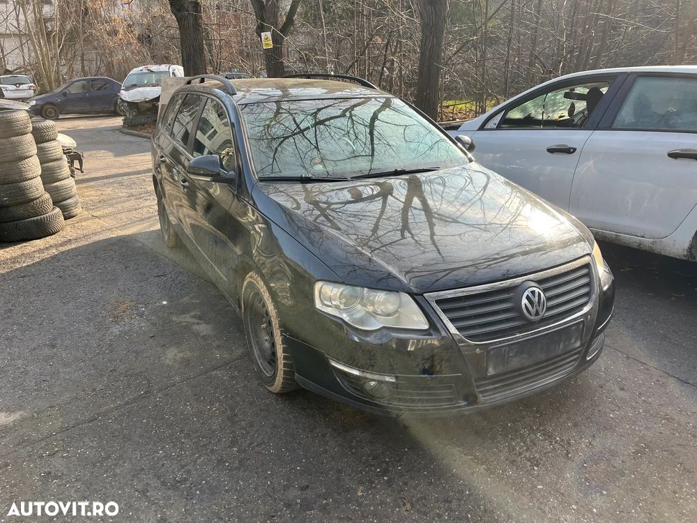 Dezmembrez VW Volkswagen Passat B6 break 2.0 diesel 170CP cutie automata DSG negru - 2