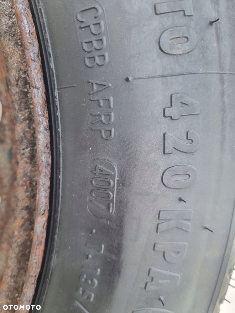 KOŁO DOJAZDOWE BMW E83 E60 _ dojazdówka 135/90 R17 5x120 6758778 - 6