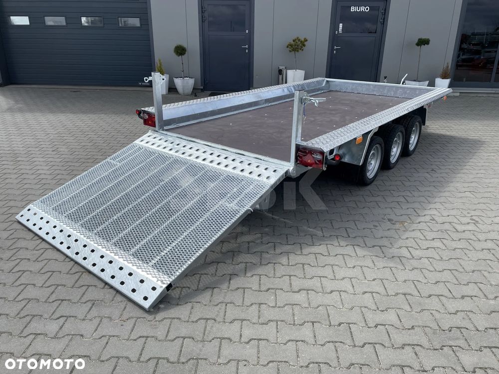 Wiola Mocna przyczepa do transportu minikoparki B3540 MAX DMC 3500 kg. - 4