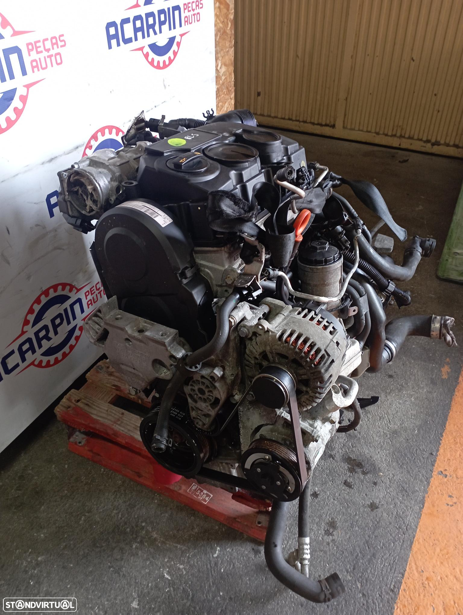 Motor Seat Ibiza 6J/Leon 1P/VW Golf V/Passat/Audi A3 8P 1.9 Tdi Ref: BLS - 4