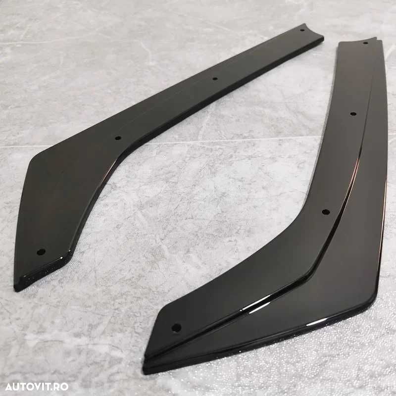 Extensii Splitere Prelungiri Extensie Bara Spate BMW G20, Negru Lucios - 3
