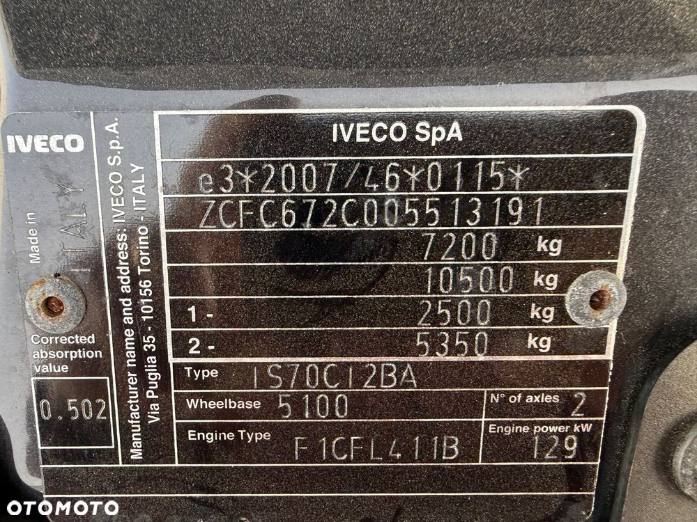 Iveco Daily 72-180/2023/Automat Hi-Matic/kontener 15 epalet/winda 1000kg/poduszki fabryczne/ - 31