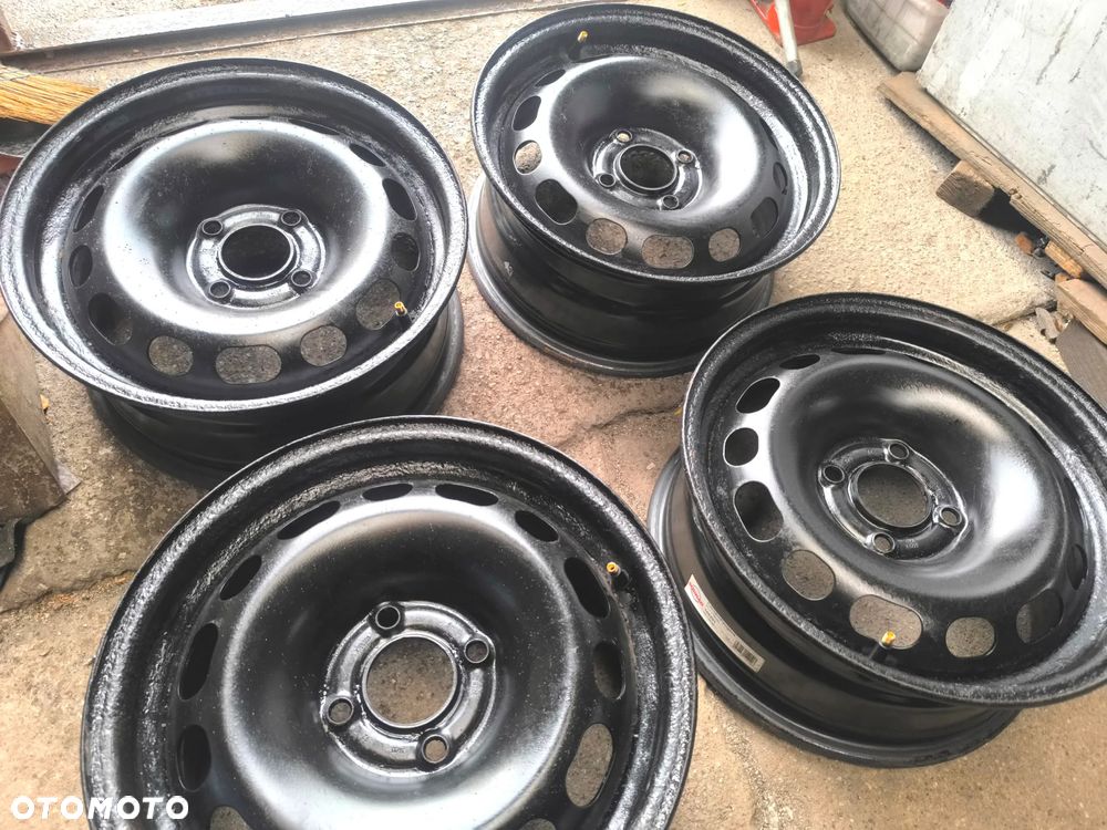 4x108 Felgi Stalowe Stal 15 Koła CITROEN BERLINGO C ELYSEE C3 PICASSO C4 PICASSO GRAND PICASSO C5 PEUGEOT PARTNER 307 SW 301 308 Legnica ALU-RAD - 4