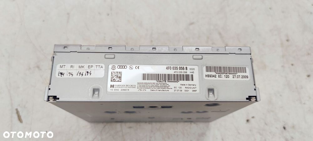 TUNER RADIOWY MODUŁ RADIA AUDI A4 A5 A6 4F0035056B - 2