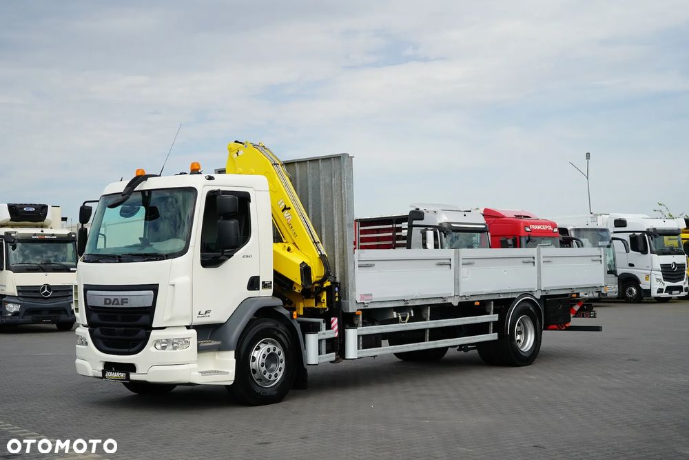 DAF / LF / 250 / SKRZYNIOWY + HDS / HYVA HB-150 / PILOT / ROTATOR - 31