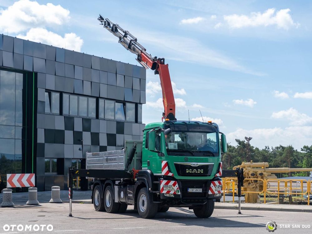 MAN TGS 33.480 6x4 PALFINGER PK 22002 HDS Żuraw Wywrotka Łyżka - 14