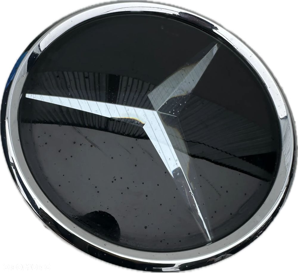 ZNACZEK EMBLEMAT W GRILL RADAR MERCEDES C W206 CLE W236 ORYGINAL DEMONTAZ 0008881800 - 2