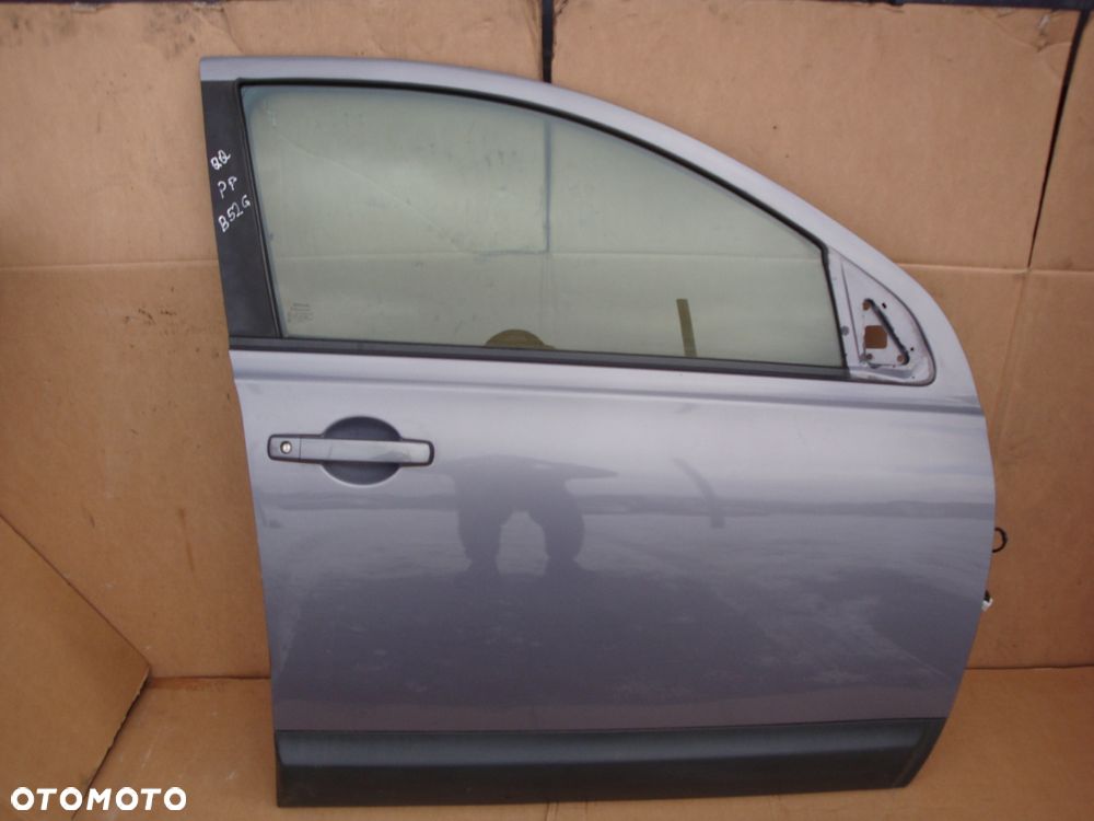 NISSAN QASHQAI J10 07-13 DRZWI PRAWE PRZEDNIE LAKIER B52 - 1