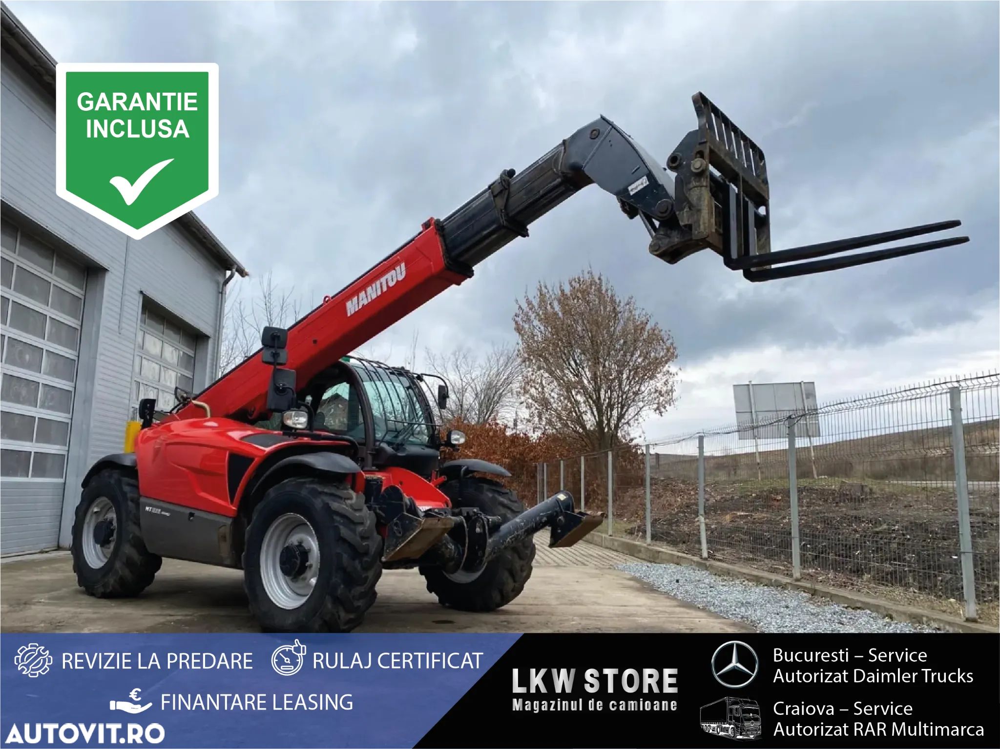 Manitou MT 1335  Incarcator Telescopic/Teleskoplader, 4x4x4, Top !!! - 1