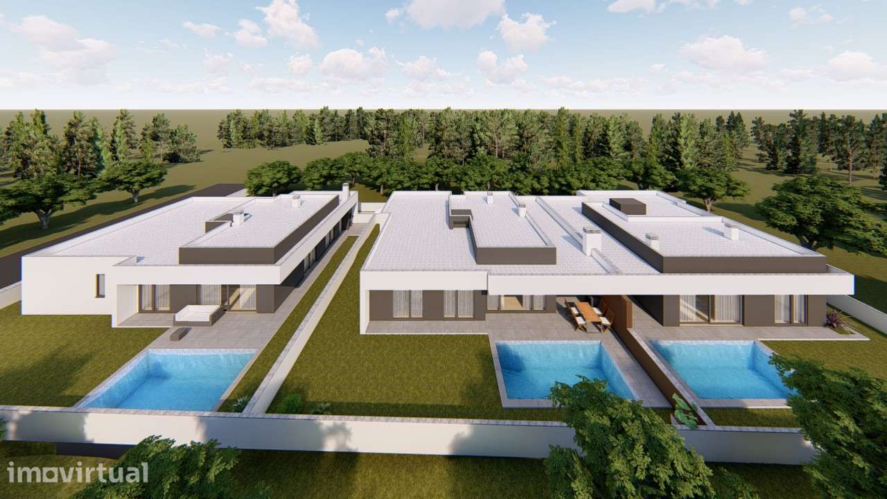 Moradia Térrea Geminada T3 com Piscina, Jardim e Suíte com Closet em C - Grande imagem: 5/6