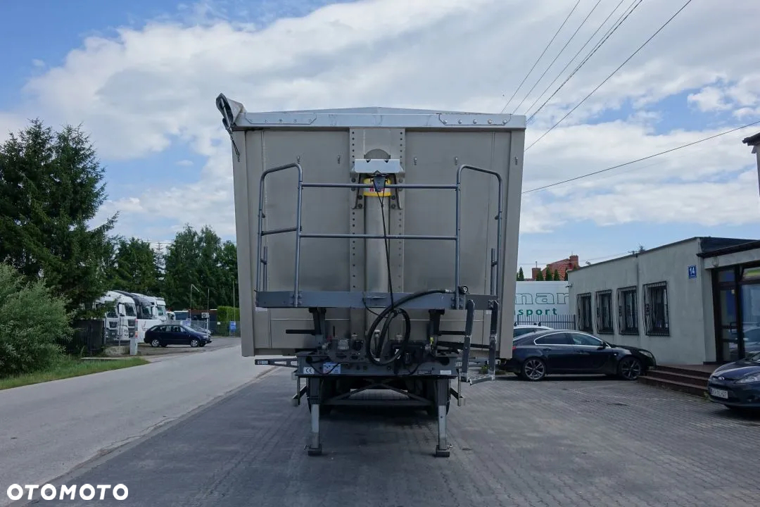 Langendorf WYWROTKA 48 m3 / WIBRATOR /  OSIE SAF / OŚ PODNOSZONA / ALUMINIOWE FELGI / SZYBER ZBOŻOWY / PLANDEKA / KLAPODRZWI - 2