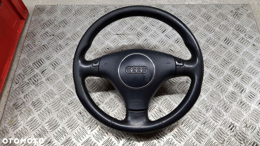 AUDI A8 D2 KIEROWNICA SKÓRZANA TRÓJRAMIENNA MULTI - 2