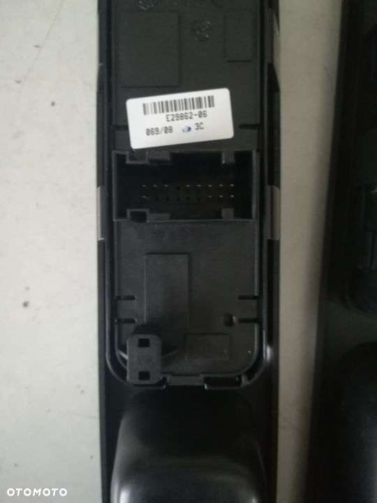 PANEL, PRZEŁĄCZNIK SZYB, USTAWIENIA LUSTEREK 96351622XT PEUGEOT 307, ŚWIATŁO STOP 9641298880 - 9