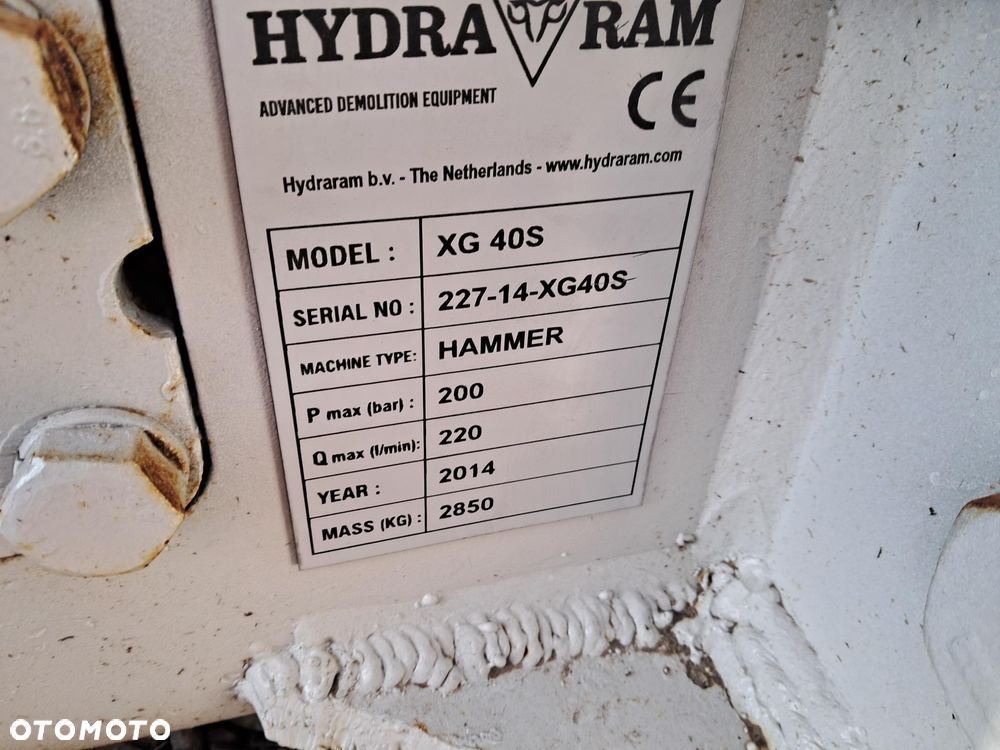 Inny Hydra Ram XG 40S Hammer - 5