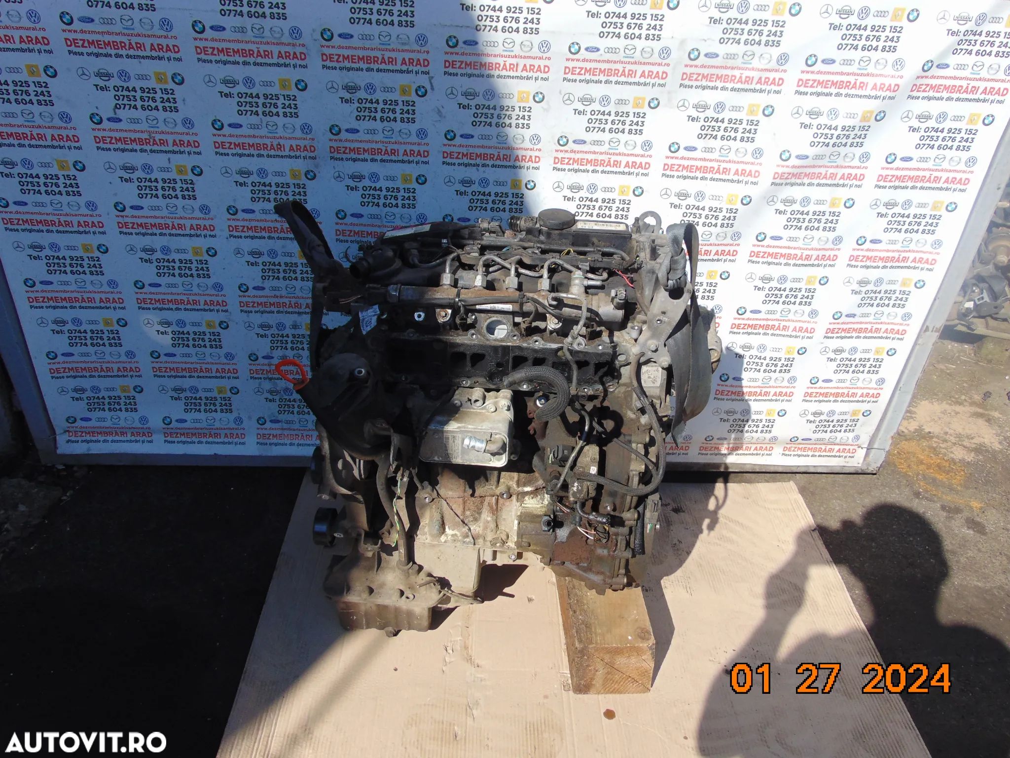 Motor Mercedes 2.2 euro 5 sprinter cod 651 vito viano w639 w204 w212 c class e class 2.2 euro 5 - 1