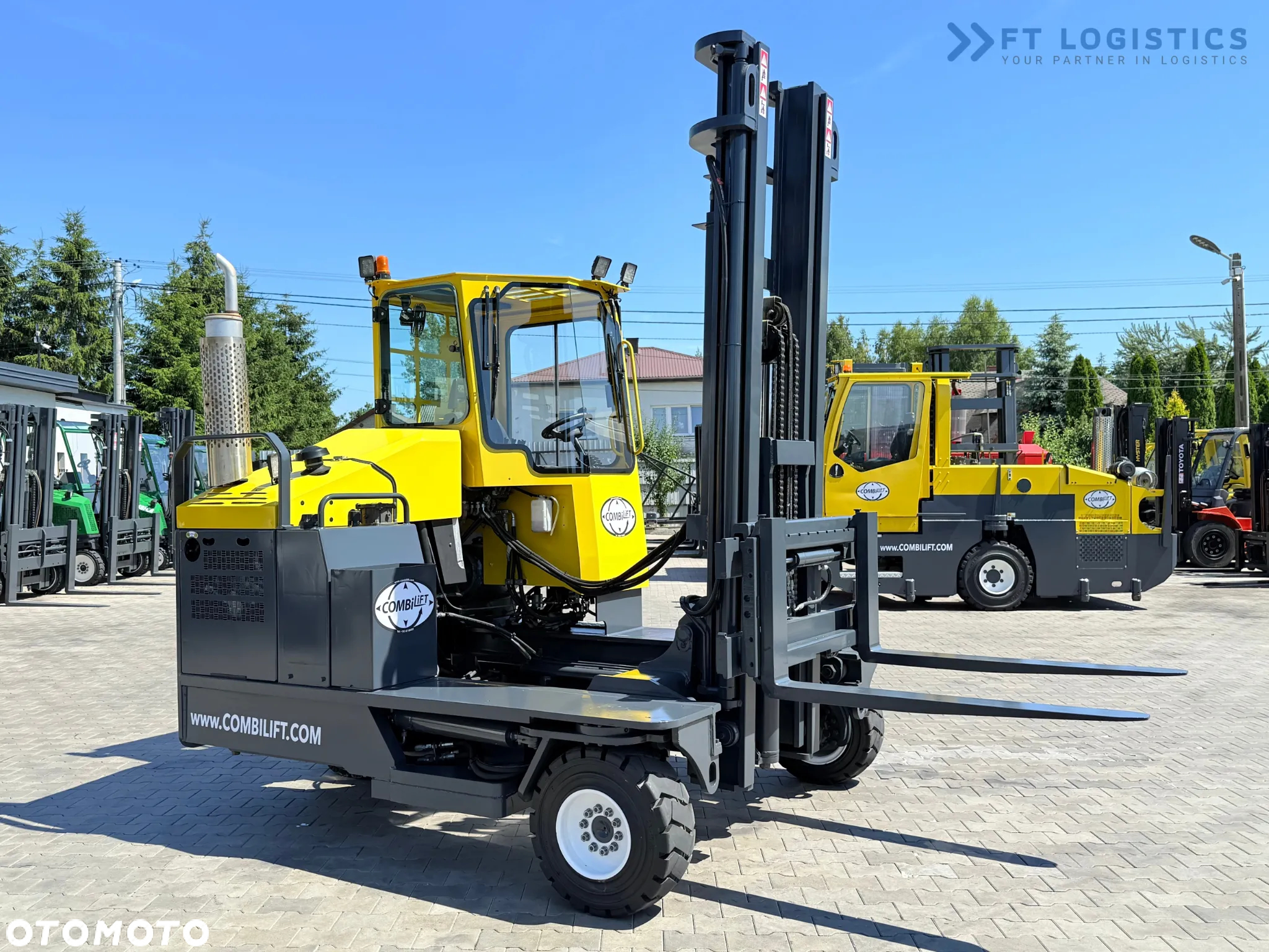 Combilift C5000XL / GAS / DUPLEX / 4500MM / WOLNY SKOK / PRZESUW WIDEŁ / POZYCJONER / KABINA XL / NOWE OPONY - 22