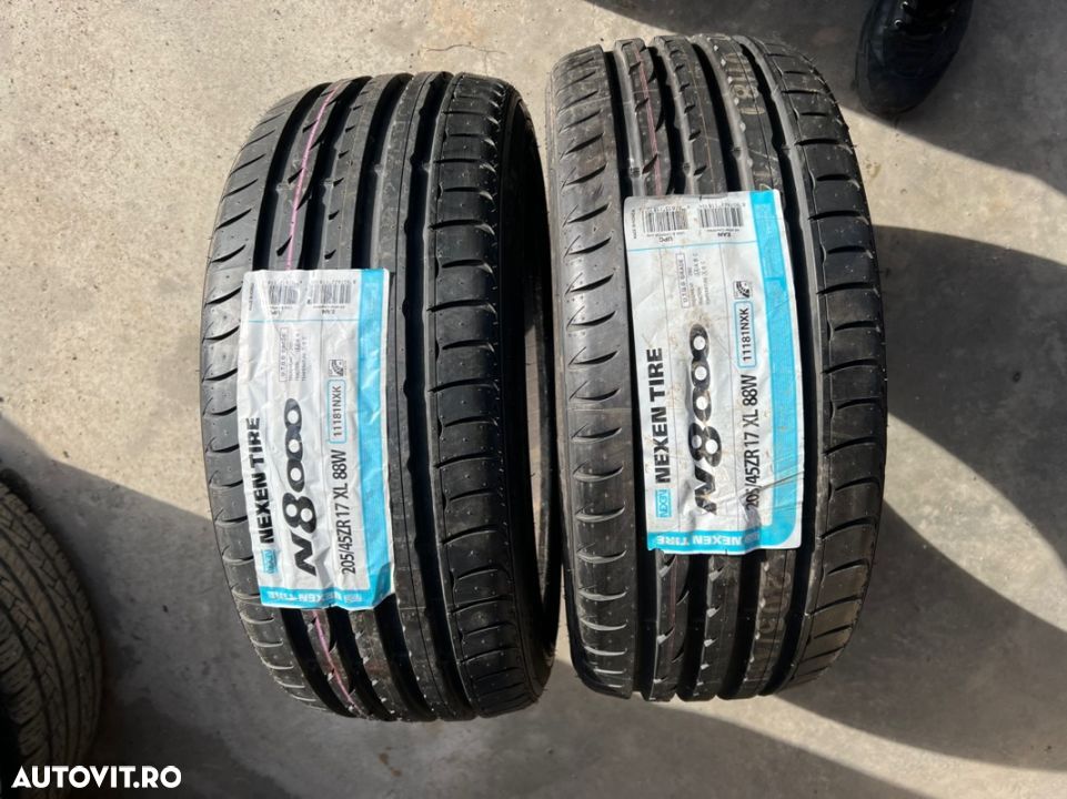 vând 2 anvelope 205/45/17 nexen de vară noi - 1
