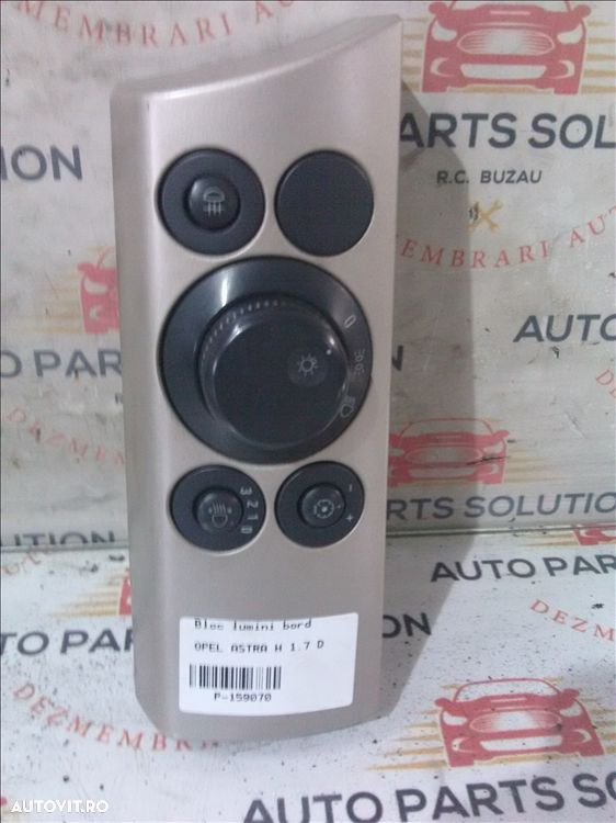 bloc lumini bord opel astra h 1.7 d - 1