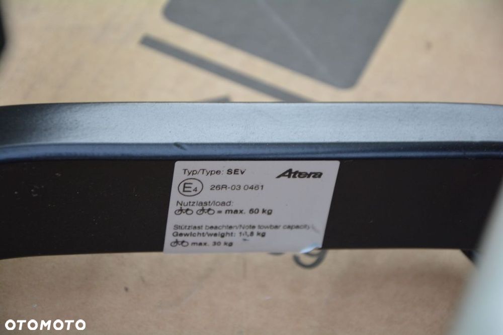 Atera Strada Evo 2 bagażnik rowerowy na hak na 2 rowery alu klucz - 5