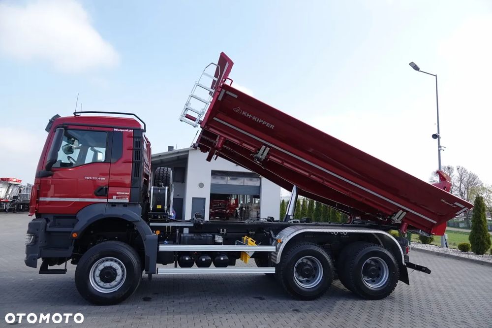 MAN TGS 33.480 / 6X6 / WYWROTKA 3 STRONNA / BORDMATIC / KH KIPPER / AUTOMAT / HARDOX  / BOGATA OPCJA / FABRYCZNIE NOWY / 2026 - 4