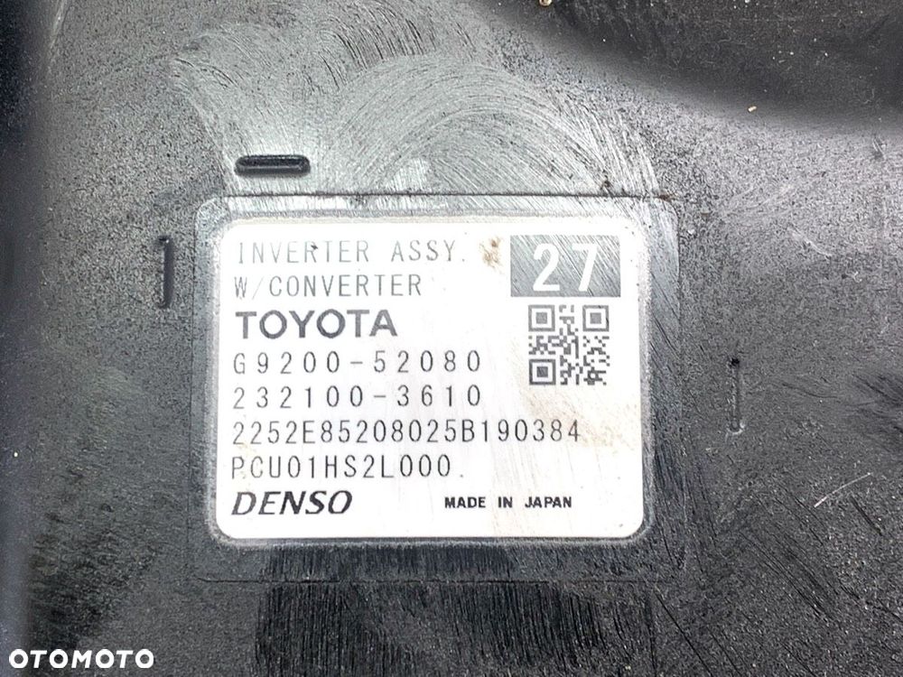 FALOWNIK INWERTER  LEXUS LBX (_AYH1_, _AYA1_) 2023 - Hybrid 100 kW [136 KM] Hybryda silnik benzynowy - 5