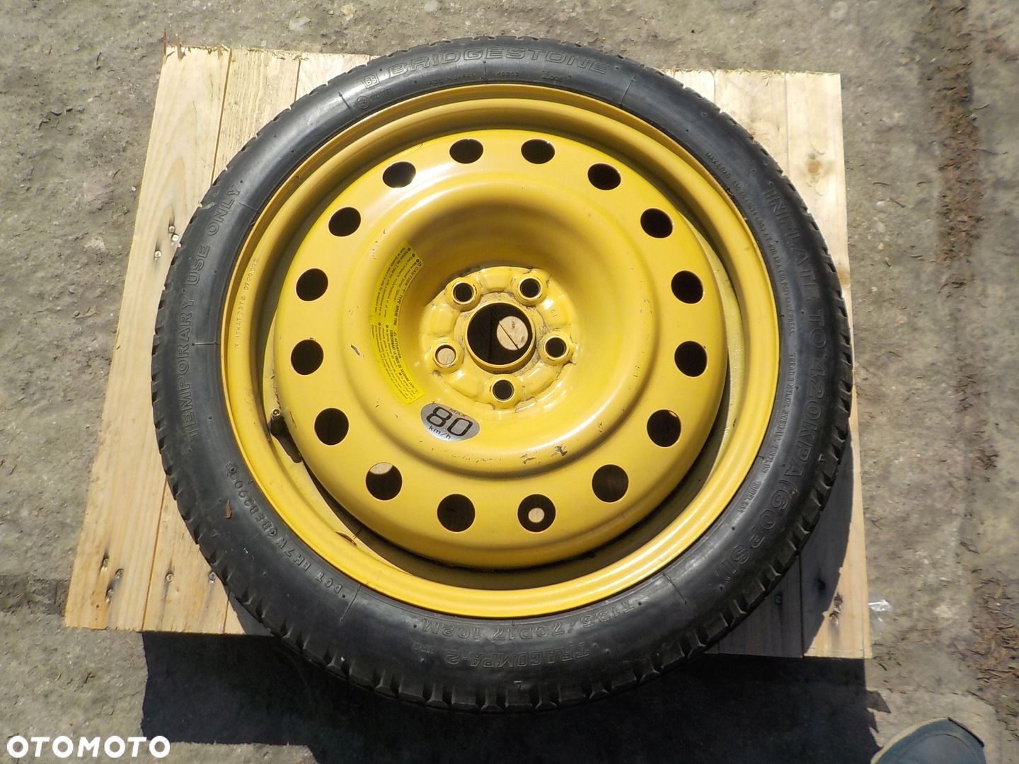 SUBARU FORESTER II SG DOJAZDÓWKA R17 5x100 135/70/17 - 1
