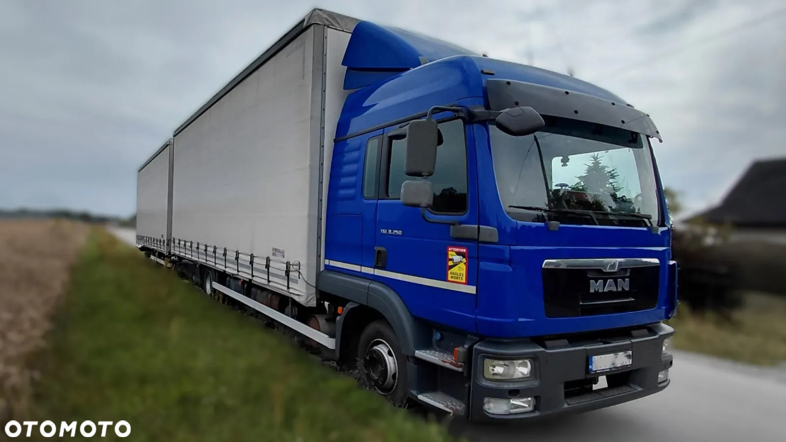 MAN TGL 8.250 FIRANKA ZESTAW TANDEM ZAMIANA - 7