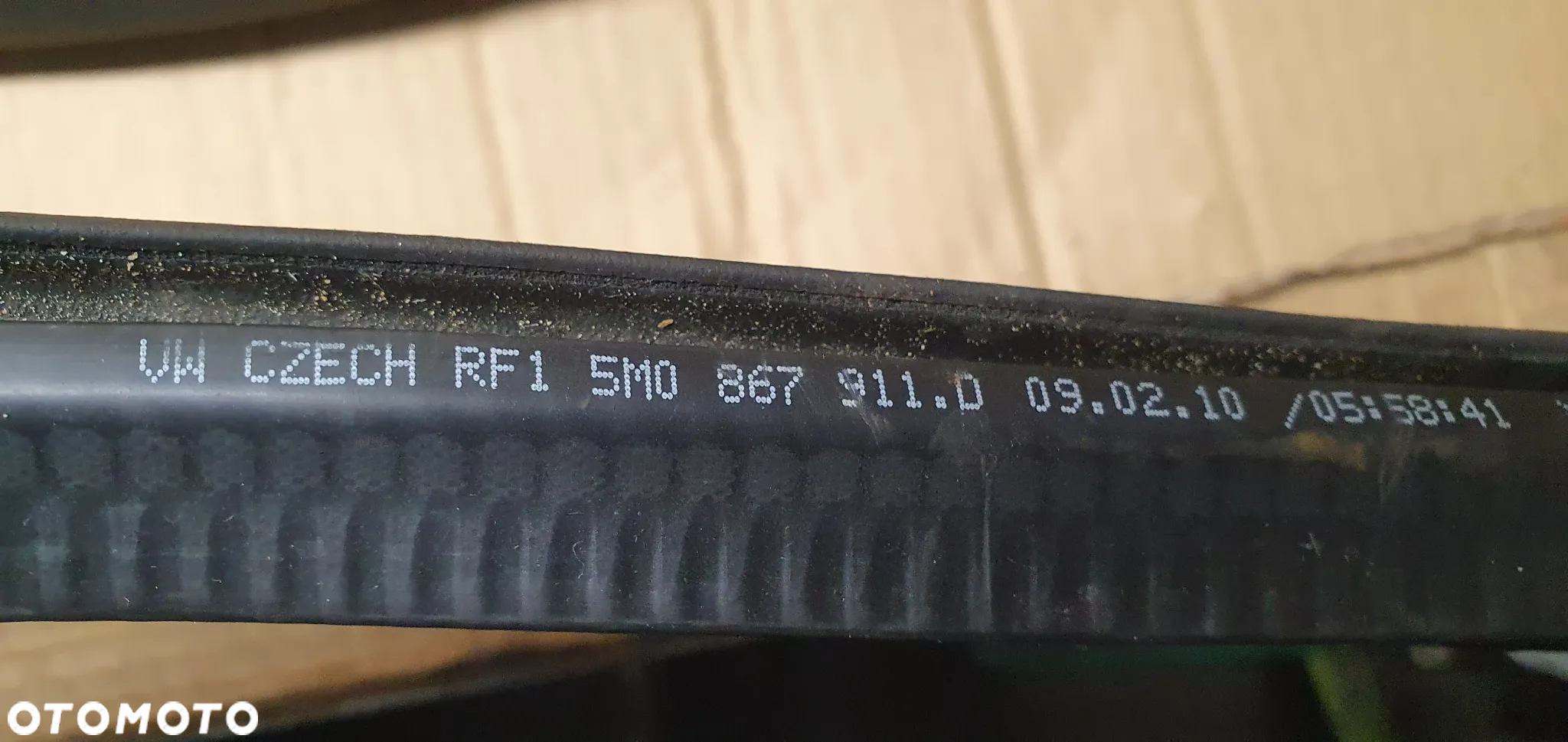 Uszczelka drzwi prawy przód przednia prawa VW Golf VI 6 Plus - 5