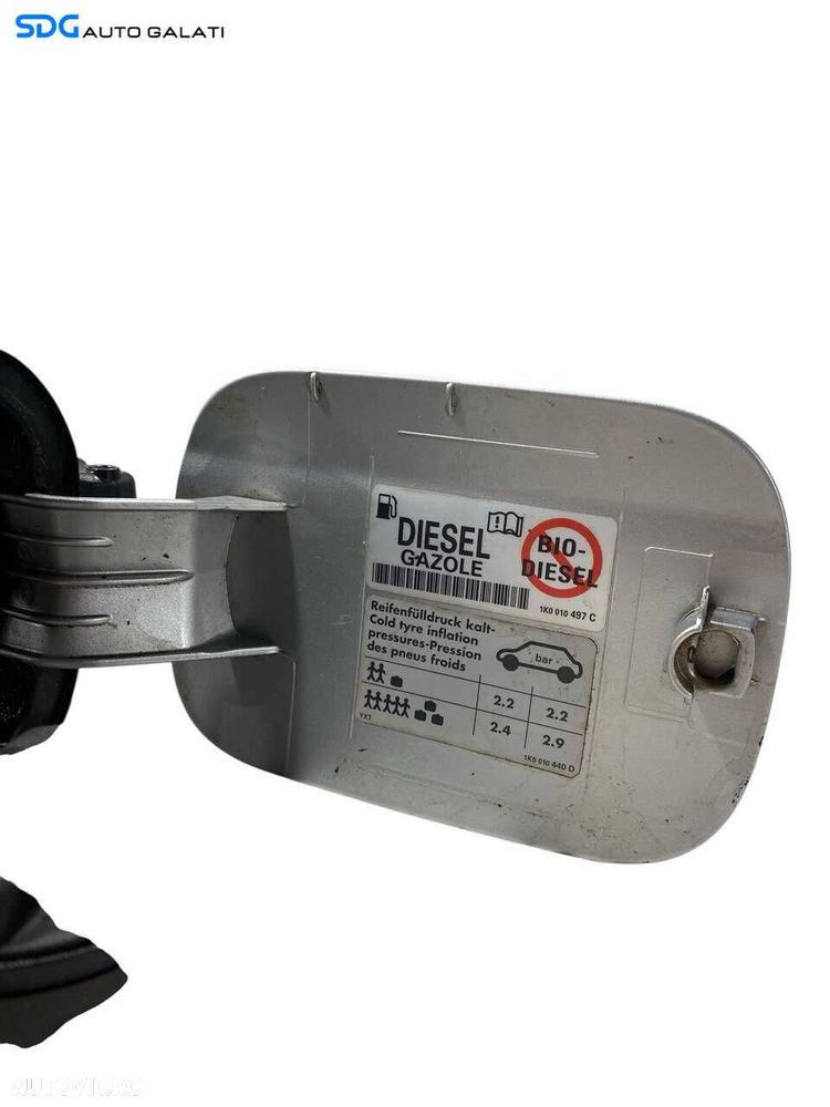 Usa Usita Capac Clapeta Buson Rezervor Volkswagen Golf 6 Break Combi 2008 - 2014 Culoare Gri Cod 1K9809857 [L6490] - 3