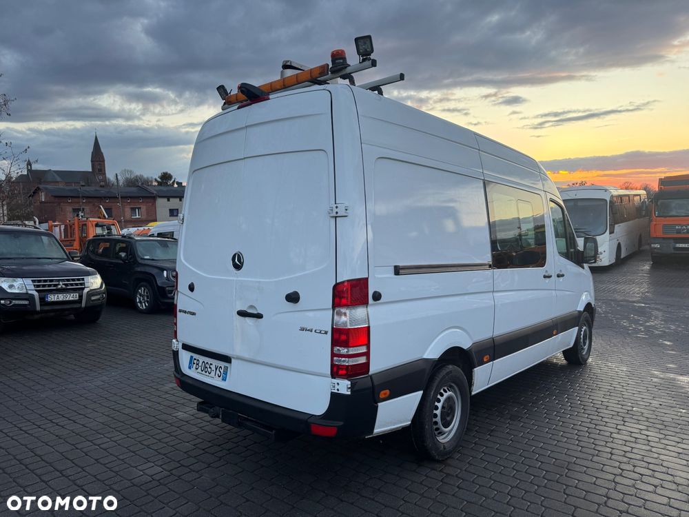 Mercedes-Benz Sprinter 316D Brygadówka 2014 r. Klima Kamera - 8