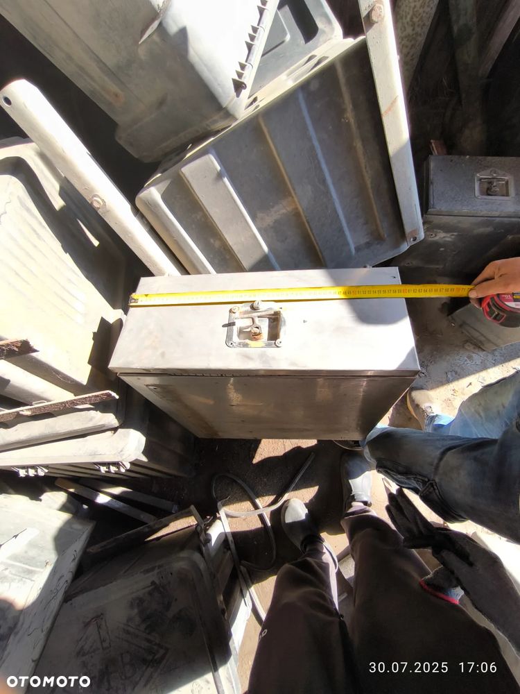 Nierdzewne Schowki, skrzynki narzędziowe metalowe stalowe - 1