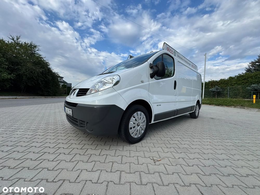 Renault TRAFIC L2H1 LONG Długi Furgon 3os. Serwis Hak Super Stan NISKI PRZEBIEG - 11