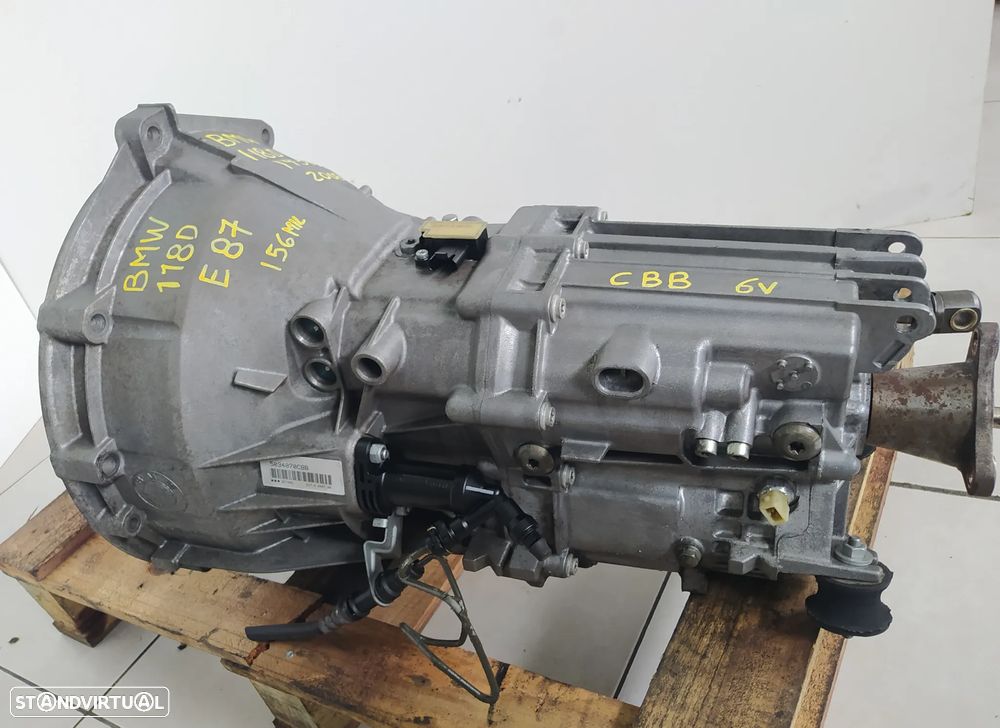 Motor BMW 118D 143cv E87 E90 2008 N47D20C caixa 6 velocidades CBB - 18