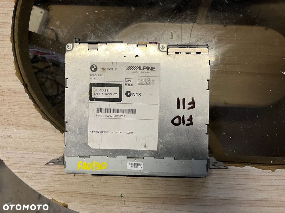 BMW 5 F11 F10 F20 F30 CZYTNIK CD NAWIGACJI NAVI PŁYT 9294199 - 1