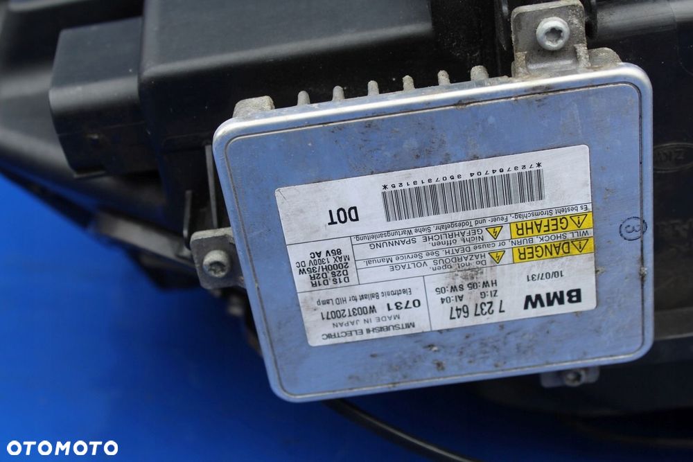 Reflektor prawy xenon lampa prawa kompletna OE BMW F01 F02 Europa - 16