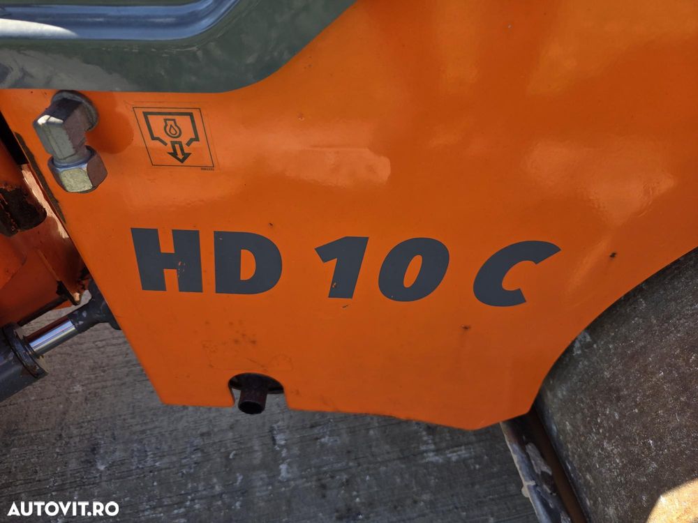 Hamm HD10C, 2019, 667h, latime tambur 1m, Masa operationala 1,5t, motor Kubota 25CP, sistem stropire, produs in Germania, posibilitate leasing 3 ani, STARE FOARTE BUNA-PROMOTIE 19.900 EUR+Tva - 21