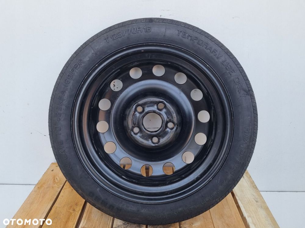 KOŁO DOJAZDOWE Audi A3 8V Golf VI _ dojazdówka 125/70 R16 5x112 1K0601027A - 9