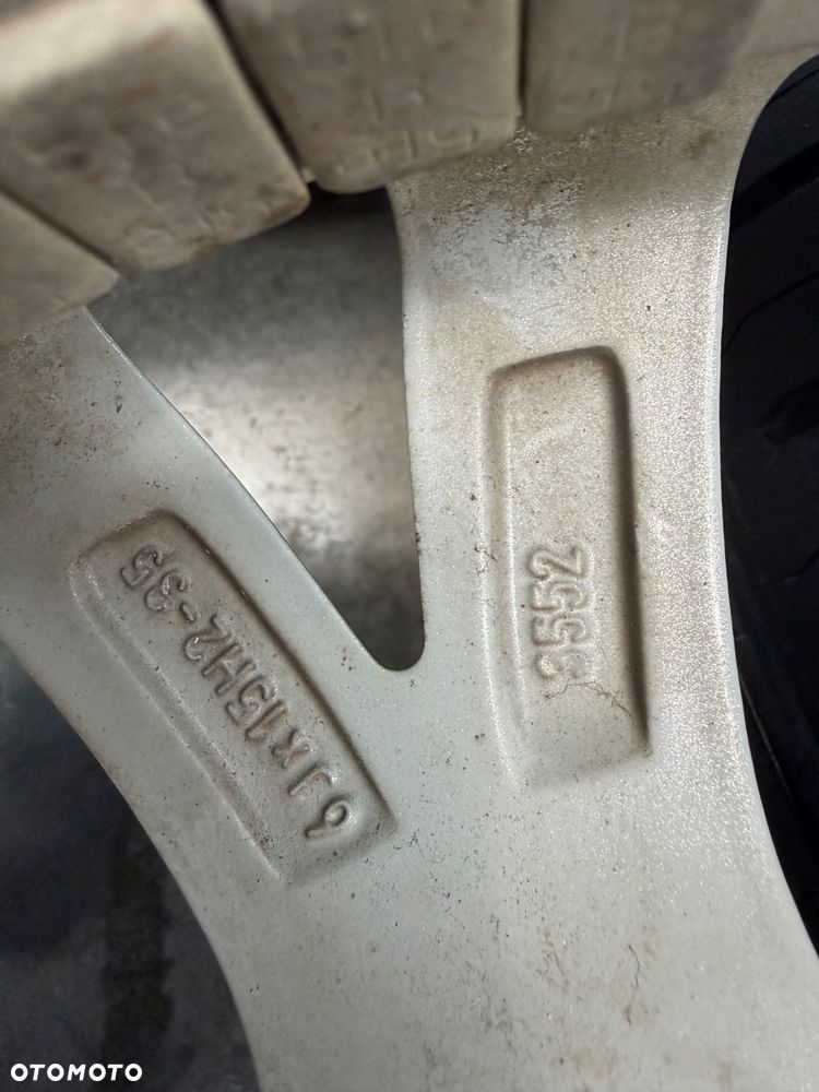 Felga aluminiowa Fiat 500 6Jx15 ET 35 Oryginalna - 6
